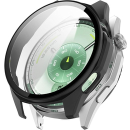 2w1 Etui + Szkło Hartowane do Huawei Watch GT 6 46mm, Czarne