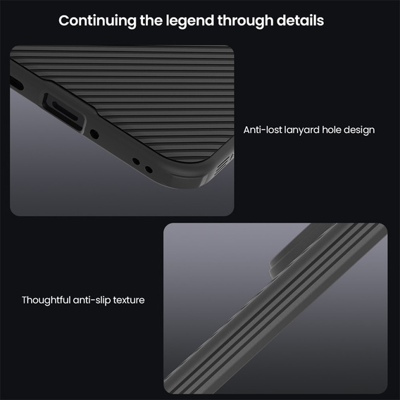 Etui NILLKIN do Xiaomi 15T, Camshield Pro, czarne