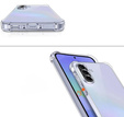 Etui do Samsung Galaxy A36 5G, Erbord Dropproof, przezroczyste + Szkło