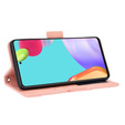 Etui z klapką do Samsung Galaxy A72 5G, Card Slot, różowe