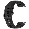 Pasek Silikonowy do Garmin Approach S70 42mm, czarny