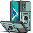 Etui pancerne do Samsung Galaxy A33 5G, CamShield Slide, zielone