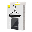 Uniwersalne etui wodoodporne Baseus Cylinder – czarne