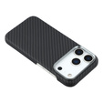 Etui do iPhone 17 Pro Max, włókno karbonowe, do MagSafe, czarne