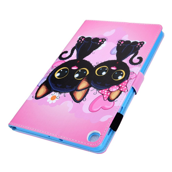 Etui do Samsung Galaxy Tab A9+ X210 / X215 / X216B, two cats