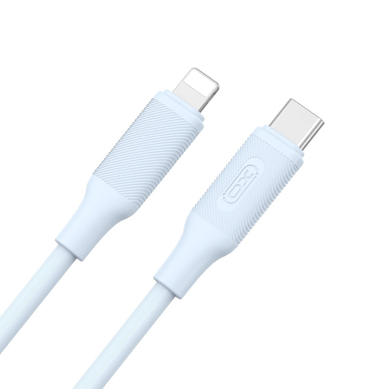 XO Kabel NB-Q265A PD USB-C – Lightning 1,0 m 27W - niebieski
