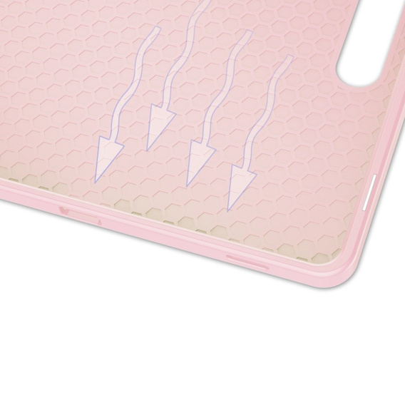 Etui do Samsung Galaxy Tab S9 FE / S10 FE, Smartcase z miejscem na rysik, różowe