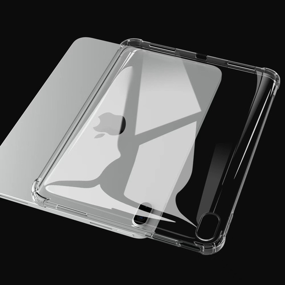 Etui z ochroną narożników do iPad 11" 2025 A16 (11 gen.) / iPad 10.9" 2022 (10 gen.) - Przezroczyste