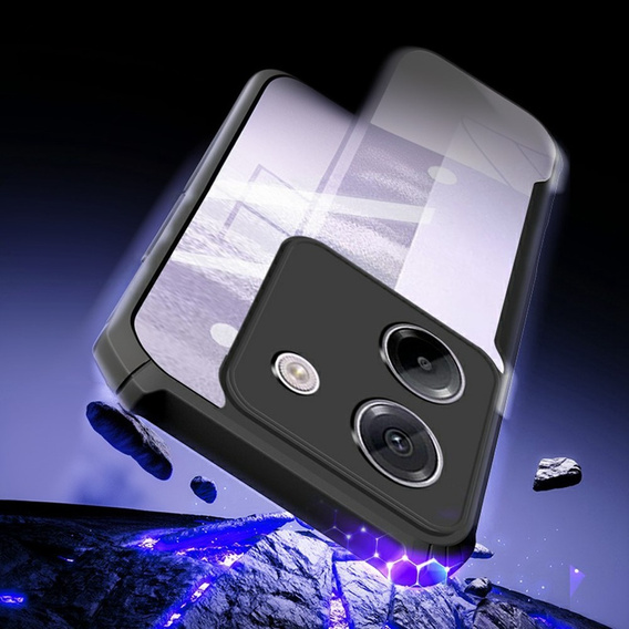 Etui do Xiaomi Poco M7 Pro 5G, AntiDrop Hybrid, czarne