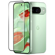 Szkło Hartowane 3D do Google Pixel 9, czarna ramka