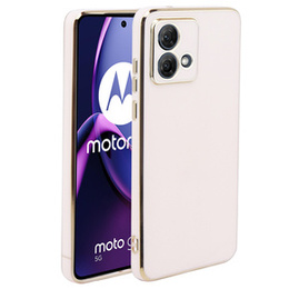 Etui do Motorola Moto G84 5G, Glamour CamShield, różowe rose gold