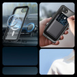 Etui Supcase do iPhone 16E, Unicorn Beetle Mag, czarne