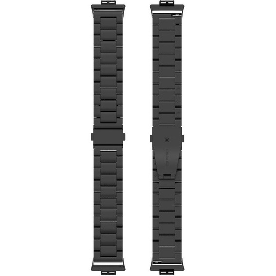 Bransoleta pasek Stainless do Huawei Watch Fit - Czarny