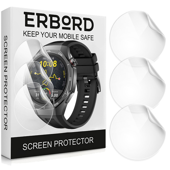 3x Folia Hydrożelowa ERBORD do Huawei Watch GT 6 46mm