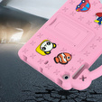 Etui do iPad mini 7.9" 2019/2015/2014/2013/2012 (5/4/3/2/1 gen.), Cute Patterns, z podstawką, Różowe