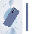 Etui do Samsung Galaxy A36 5G, Silicone Lite, granatowe