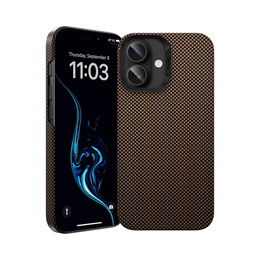 Etui Benks Magnetic Armor Tint Kevlar 1000D (0063) do iPhone 16 – złoty