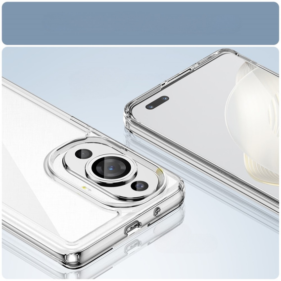 Etui do Huawei Nova 11 Pro, Fusion Hybrid, przezroczyste