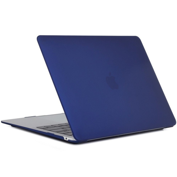 Etui do MacBook Air 13 A2337 M1 A2179 A1932, Hard Case Obudowa, Granatowe