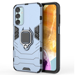 Etui do Samsung Galaxy M15 5G, Kickstand Ring, niebieskie