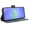 Etui z klapką do Samsung Galaxy A36 5G, Card Slot, granatowe
