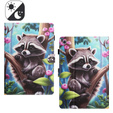 Etui do Samsung Galaxy Tab S6 Lite 10.4" 2020/2022/2024, z klapką, raccoon
