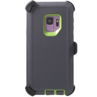 Etui ERBORD TOUGH do Samsung Galaxy S9 - Grey / Green