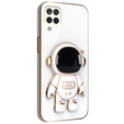 Etui do Samsung Galaxy A12 / M12 / A12 2021, Astronaut, białe