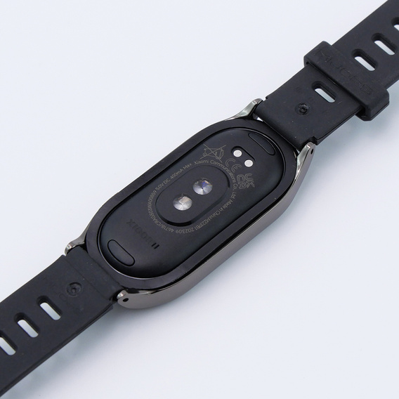 Pasek Silikonowy do Xiaomi Smart Band 10 / 9 / 8, Czarny
