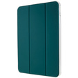Etui do iPad 11" 2025 A16 (11 gen.) / iPad 10.9" 2022 (10 gen.), Pencil Hybrid, z miejscem na rysik, Ciemno zielone