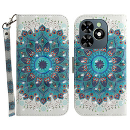 Etui z klapką do Infinix Hot 40i, Wallet, Mandala Flower