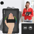 Etui do Samsung Galaxy Tab S9+, Pancerne Ochronne, Czarne