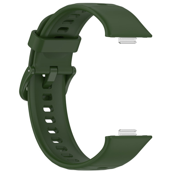 Pasek Silikonowy do Huawei Watch Fit 4 / 4 Pro / 3, Zielony