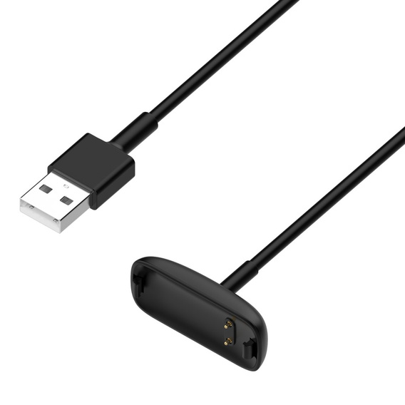 Kabel USB / Ładowarka do Fitbit Inspire 3, Czarna