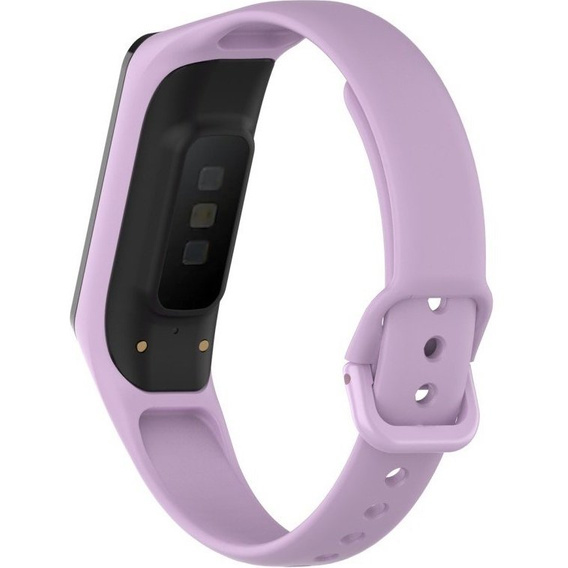 Pasek Silikonowy do Samsung Galaxy Fit 2 SM-R220, Lawendowy