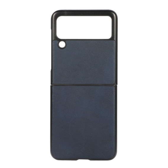 Etui Cowhide Grain do Samsung Galaxy Z Flip 3, Blue