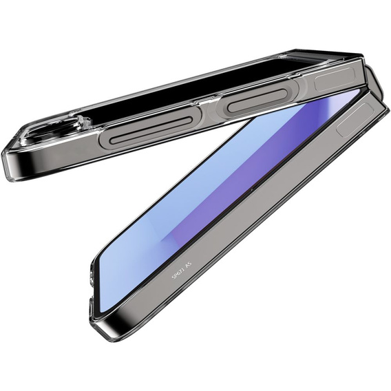 Etui Spigen do Samsung Galaxy Z Flip7 FE / Z Flip6, Airskin, Przezroczyste