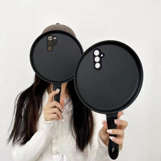 Etui do Samsung Galaxy S25, Frying Pan, czarne