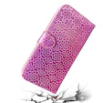 Etui z klapką do Oppo A17, Wallet, Mandala różowe