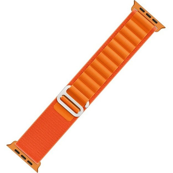 Pasek Nylonowy do Apple Watch 1/2/3/4/5/6/7/8/9/10/SE 38/40/41/42mm, Pomarańczowy