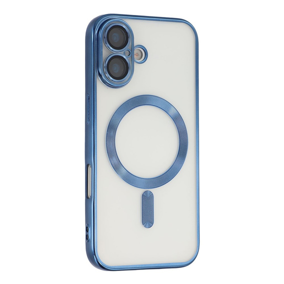 Etui do iPhone 17 Electro MagSafe – niebieskie