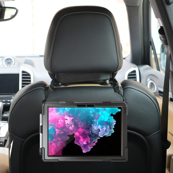 Etui do Microsoft Surface Pro 7+/ 7 / 6 / 5 / 4, Pancerne Ochronne, Czarne