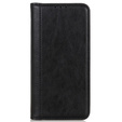 Etui do Samsung Galaxy S23 FE, Wallet Litchi Leather, czarne
