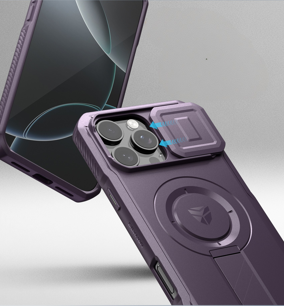 Etui Dexnor do iPhone 16 Pro Max – idealne dopasowanie i dostęp do portów
