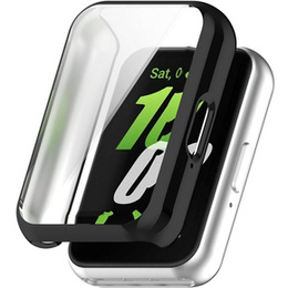 2w1 Etui z Osłoną na ekran do Samsung Galaxy Fit 3, Czarne