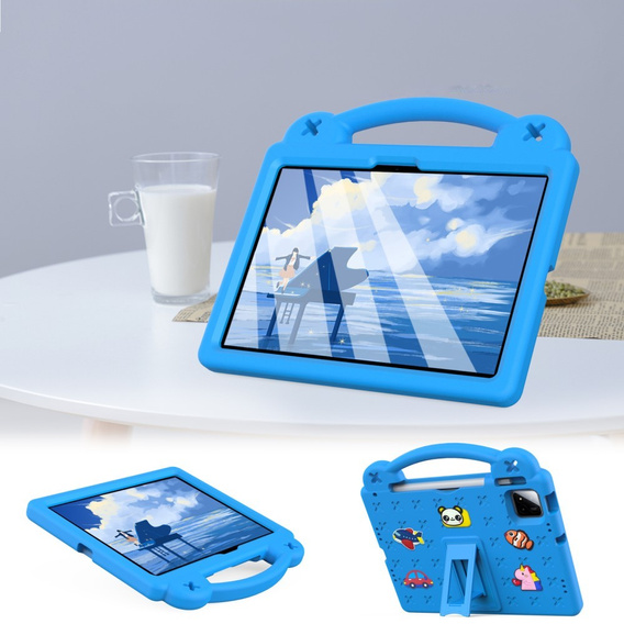 Etui do Xiaomi Pad 7 / 7 Pro, Cute Patterns, z podstawką, niebieskie