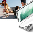 Etui do Samsung Galaxy S23, Fusion Hybrid, przezroczyste