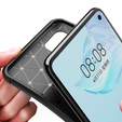 Etui do Huawei P40, Carbon Gel, czarne
