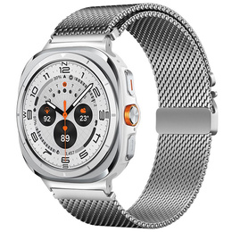 Bransoleta Milanese do Samsung Galaxy Watch 8 / 8 Classic, Srebrna