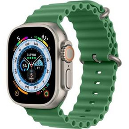 Pasek Silikonowy do Apple Watch 1/2/3/4/5/6/7/8/9/10/11/SE Ultra 1/2/3 42/44/45/46/49mm, Zielony